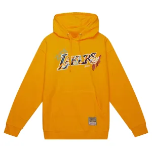 Lakers NBA Game Day Pattern Pullover Hoodie