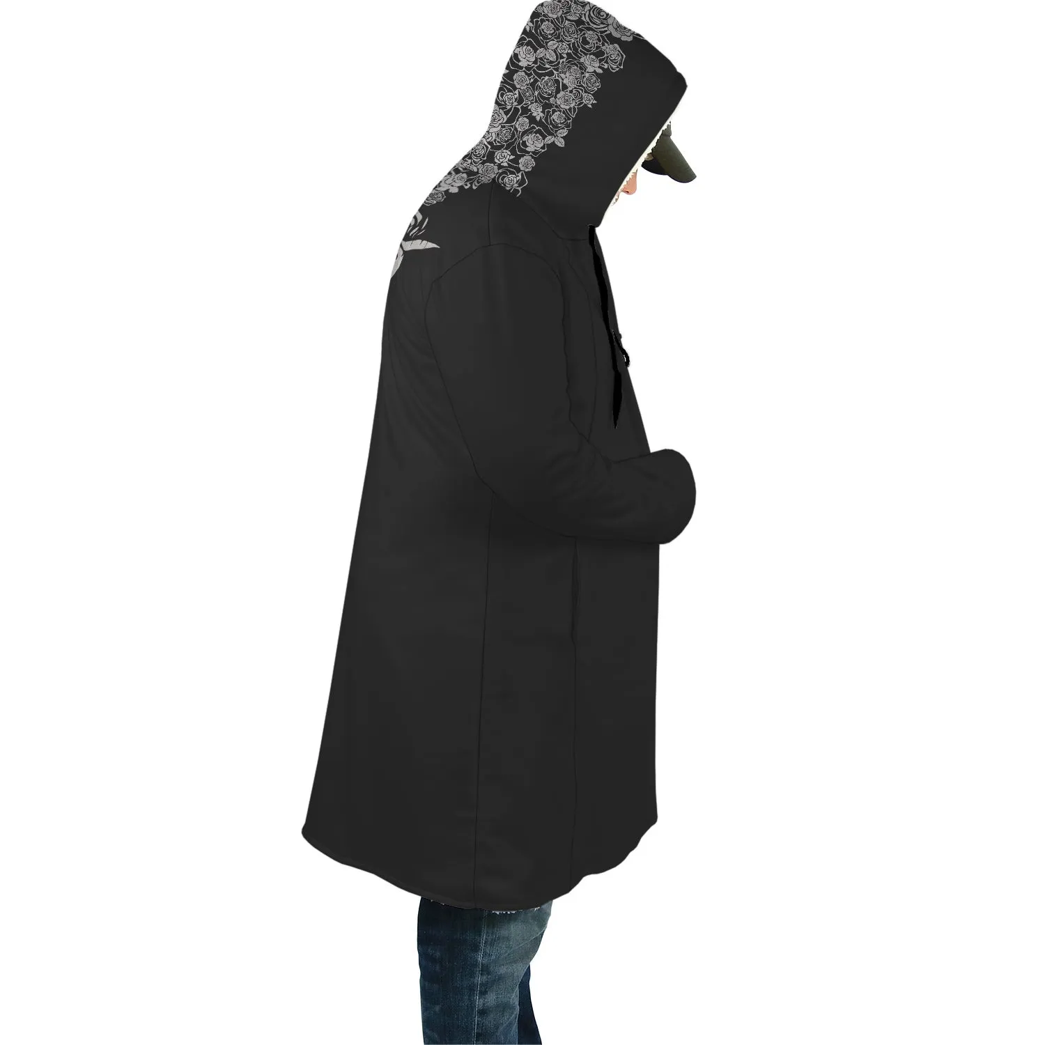 Lee's Excellent Hooded Coat with Unicorn - Dark Gray [with Bag]