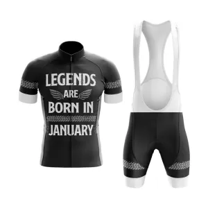 Legends are born in (V1-JAN) Club Cycling Kit