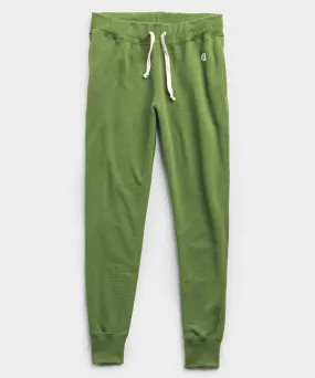 Lightweight Slim Jogger Sweatpant in Guacamole