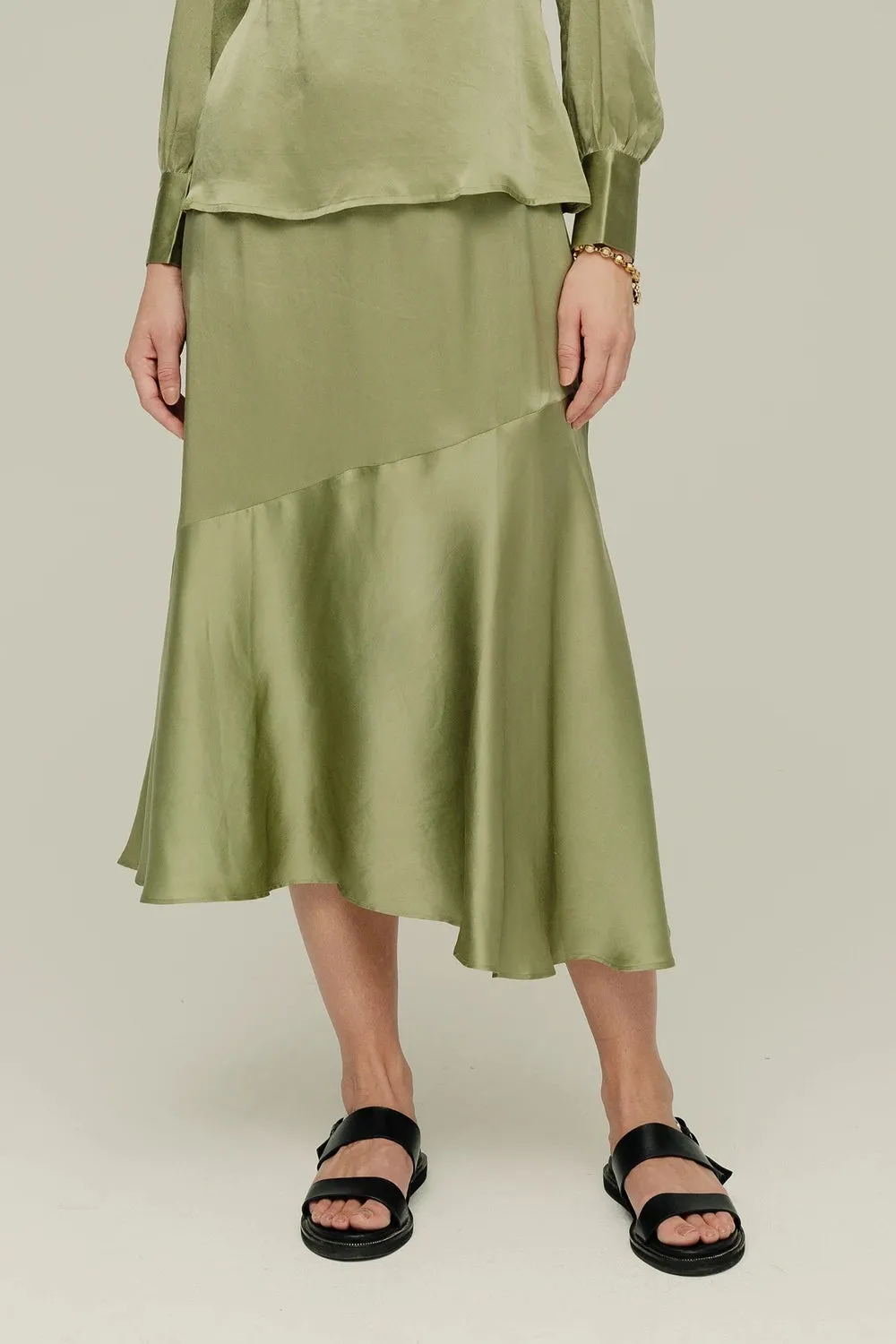 Lily and Lionel Lottie Skirt in Olive