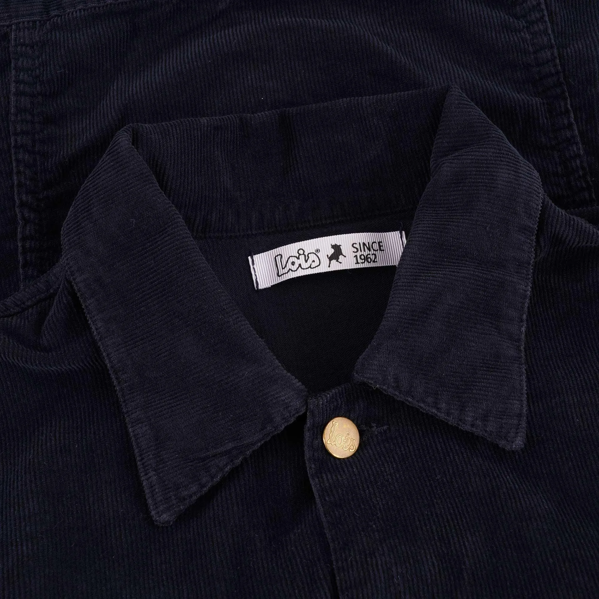 Lois Jeans Tejana Thin Cord Jacket Navy Blue