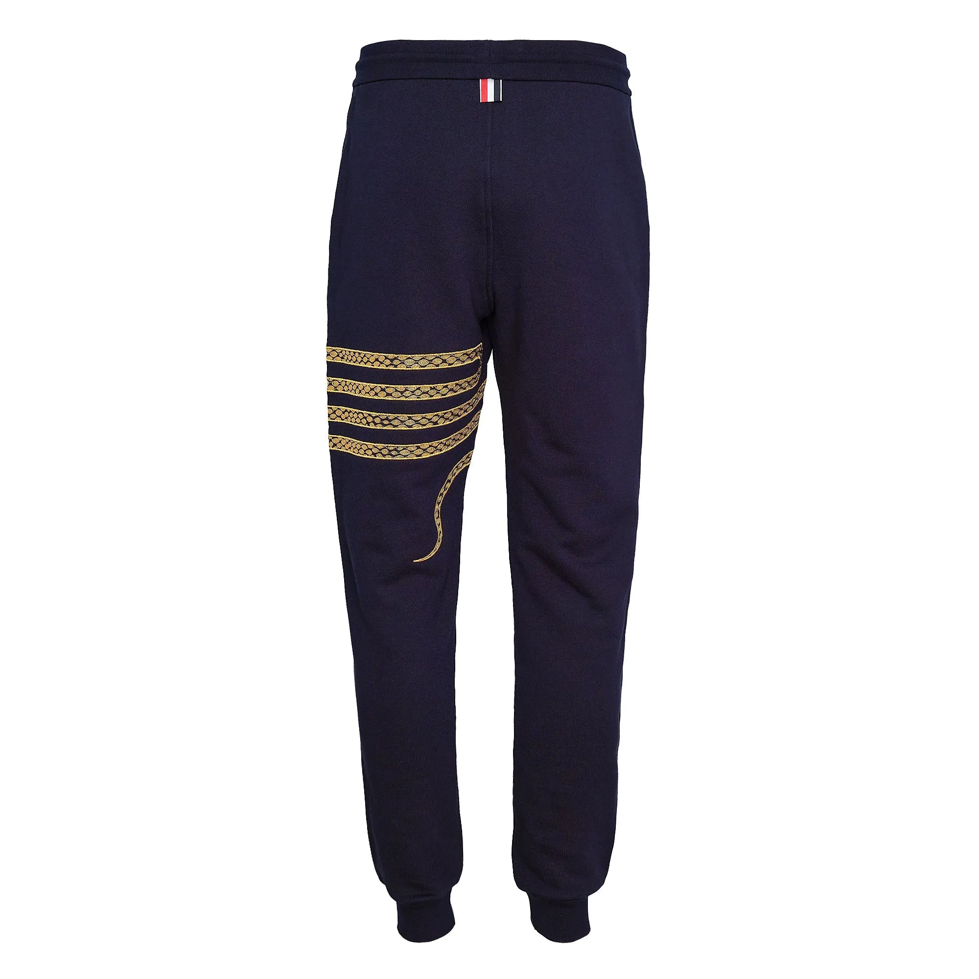 Lunar New Year Sweatpants With Gold 4 Bar Snakes