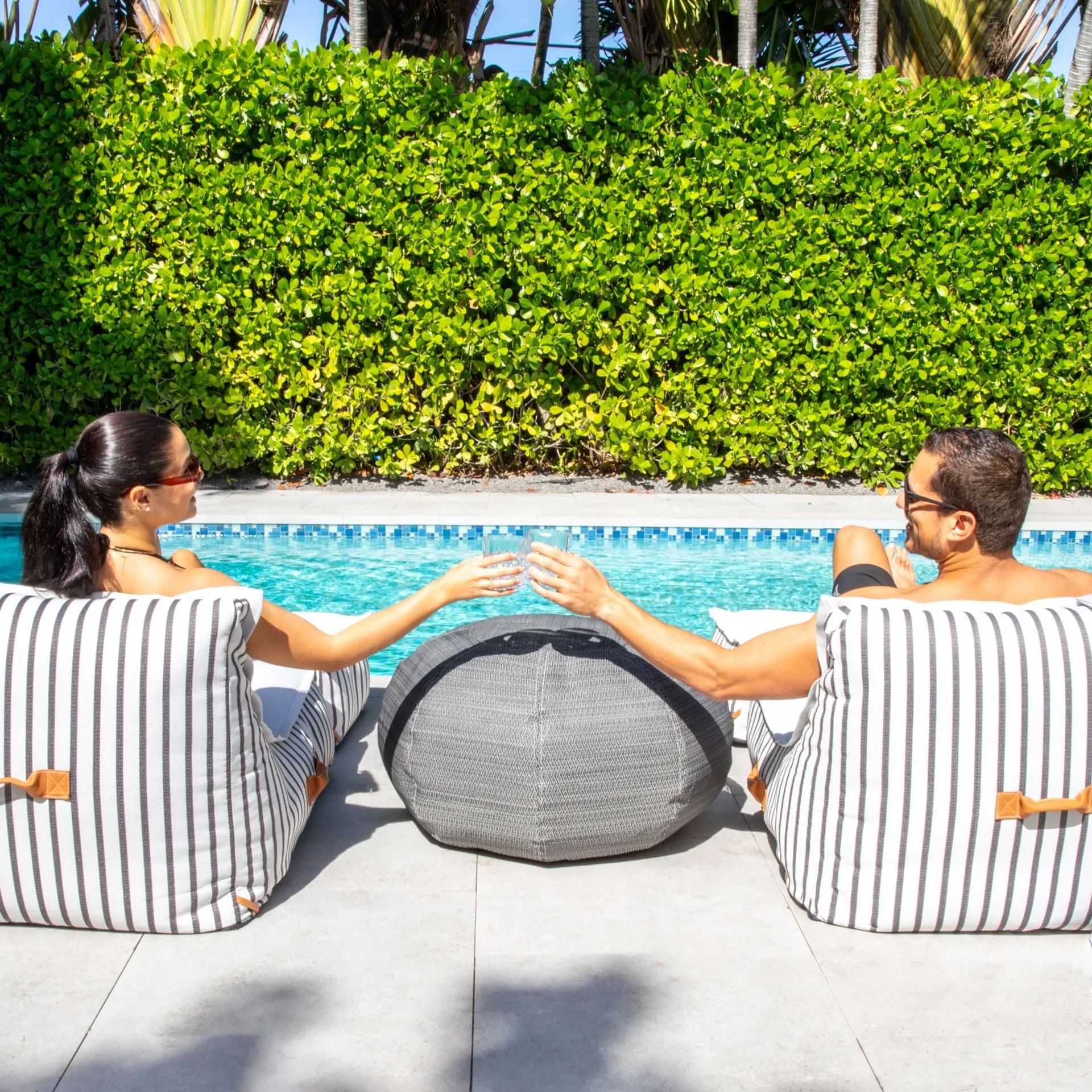 Lux Lounging Pool Float Bundle