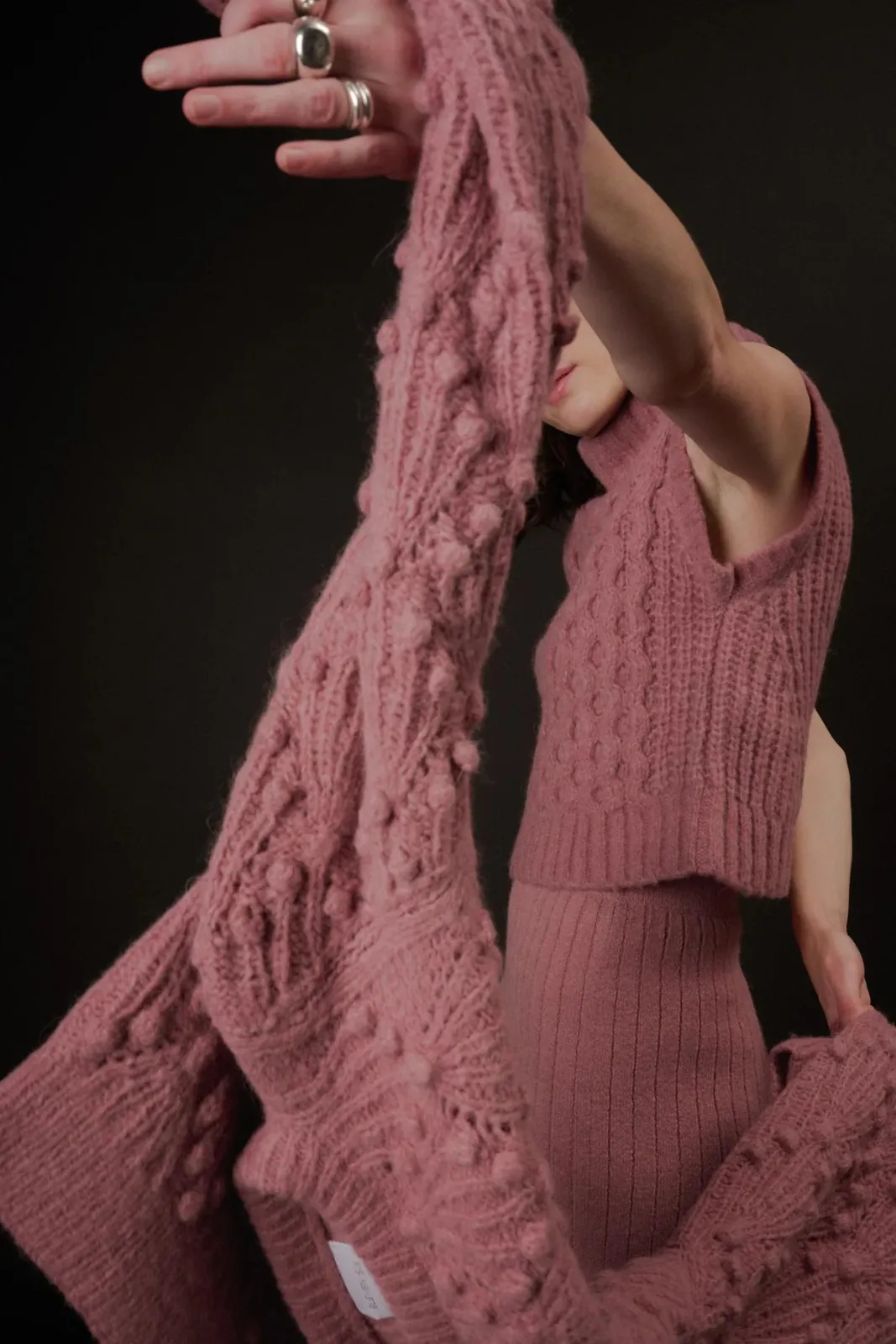 Marisa Sweater, Mineral Pink