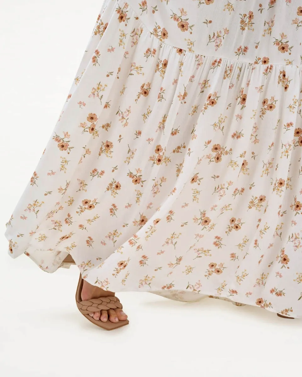 Mary Lawless Lee x Splendid Floral Maxi Skirt