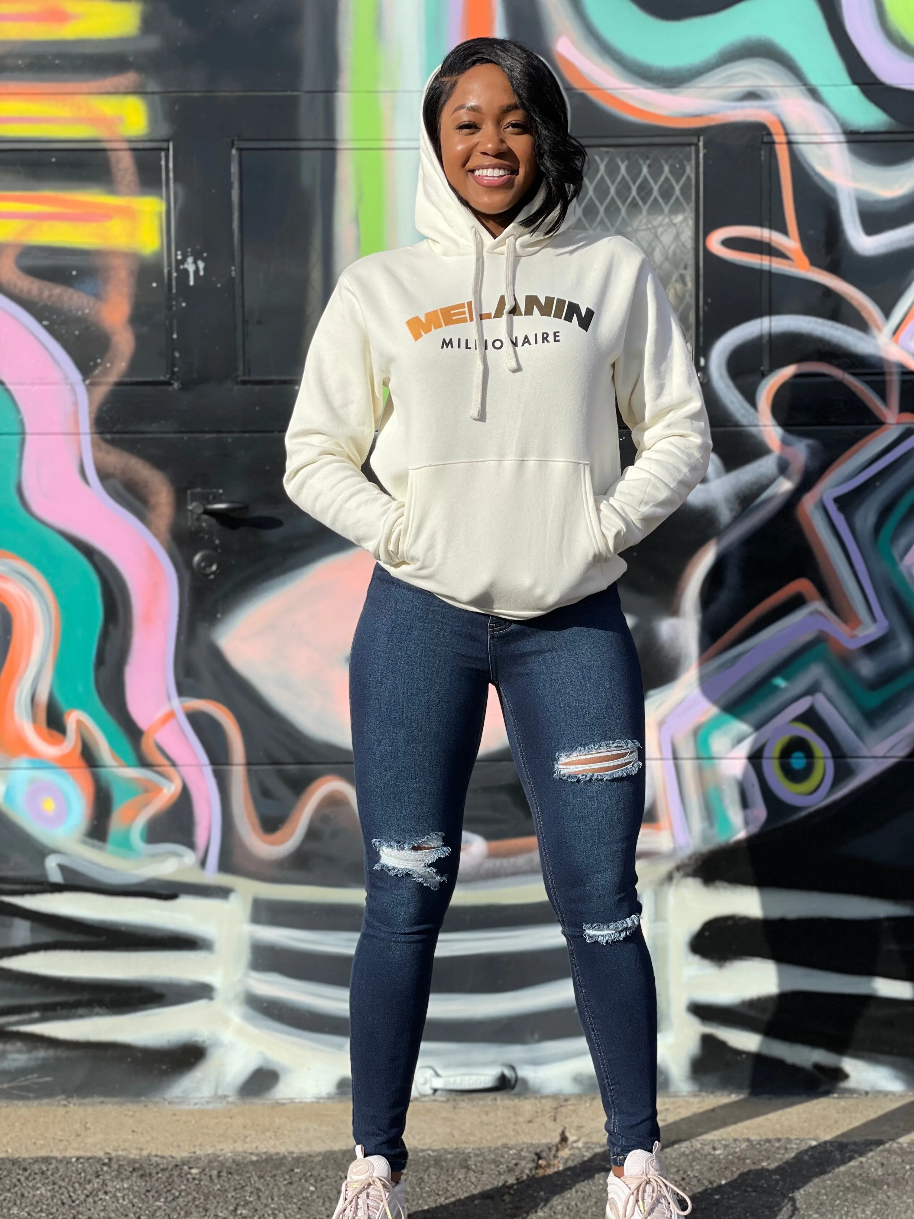 Melanin Millionaire Unisex Pullover Hoodie