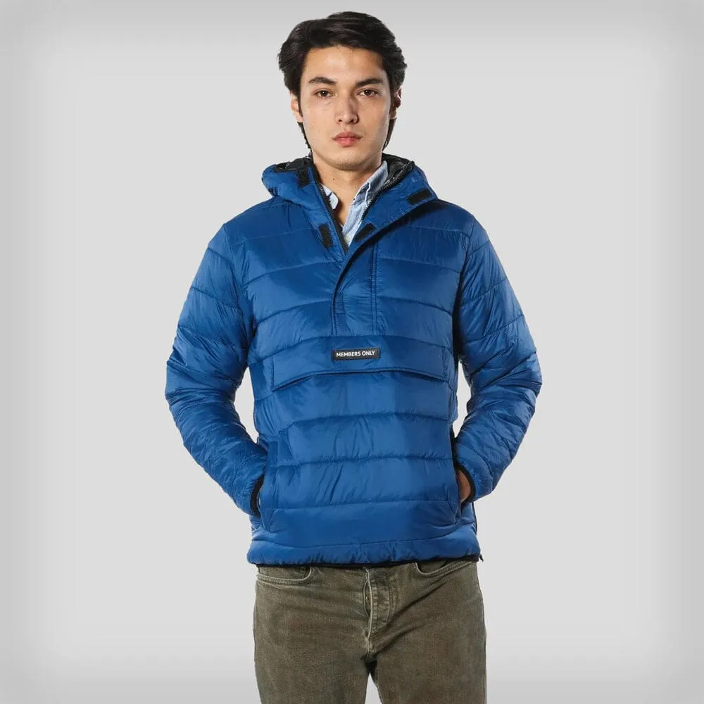 Members Only Men's Popover Puffer Jacket