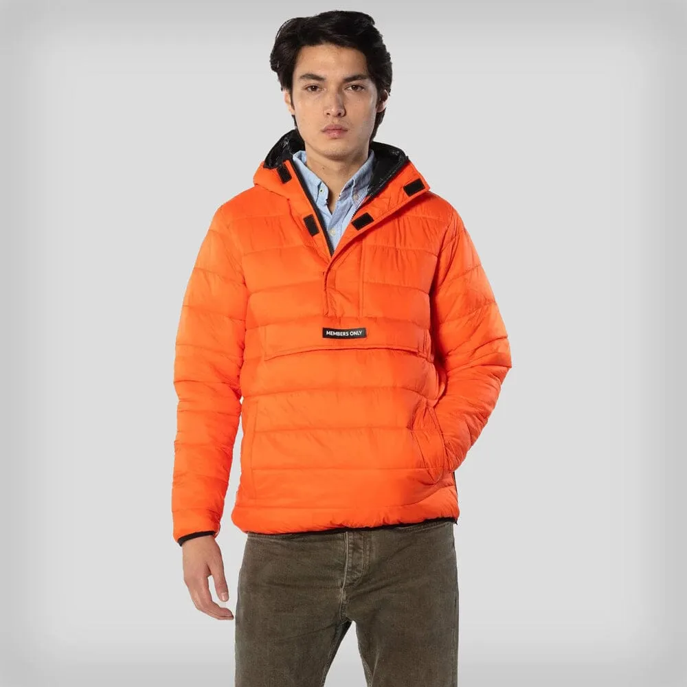 Members Only Men's Popover Puffer Jacket