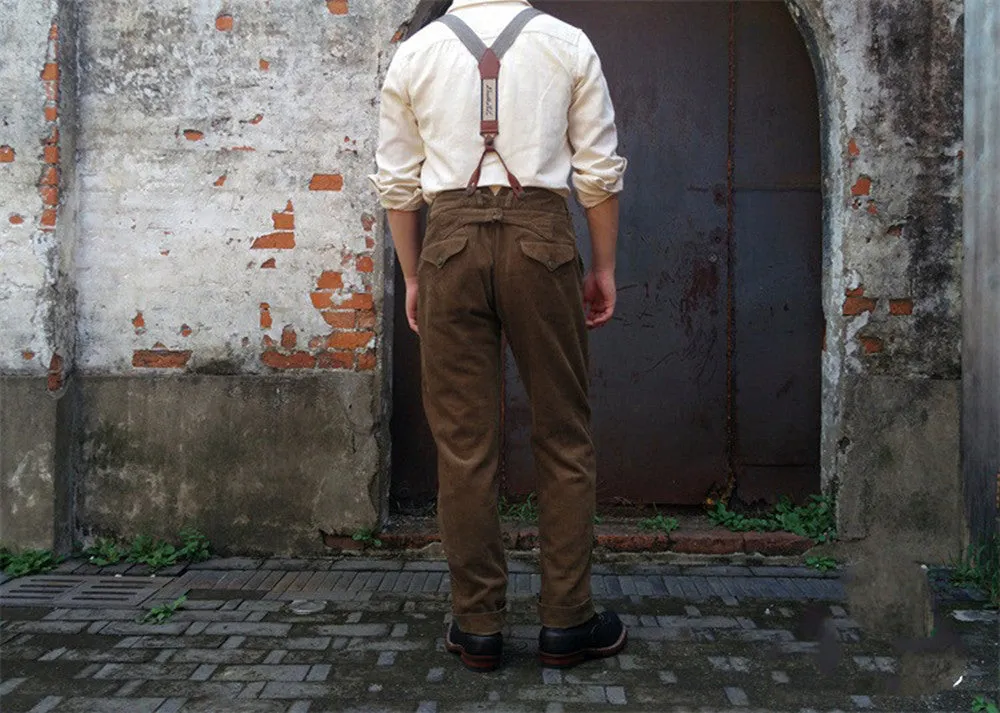 Men's Corduroy Farmer Work Pants