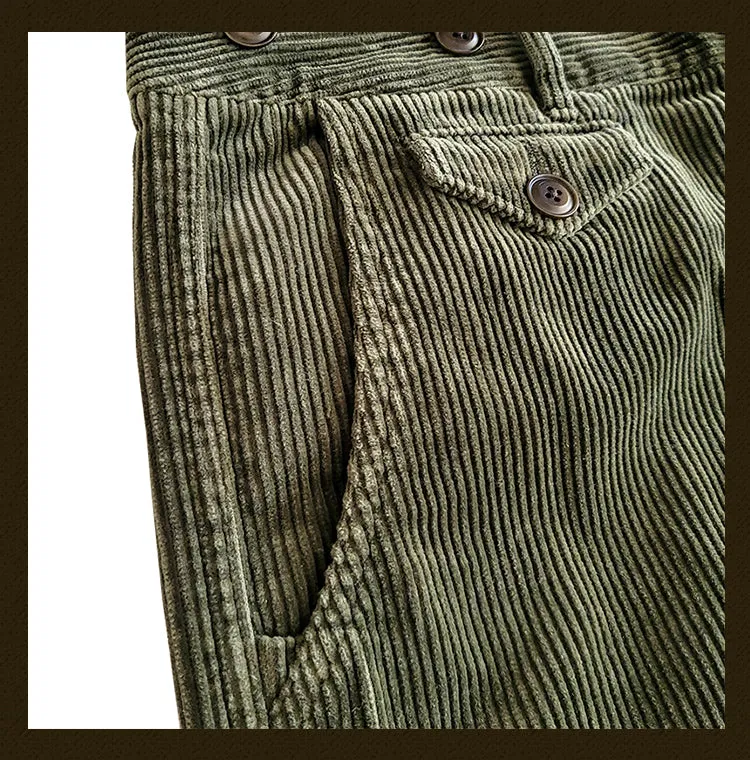 Men's Corduroy Straight  Pants