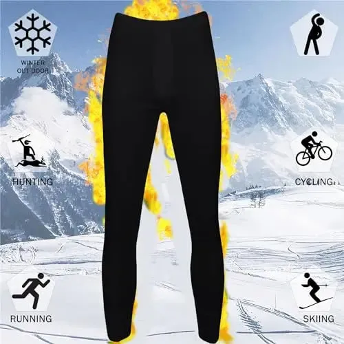 Mens Extreme Hot Thermal Underwear Long John Suitable for Winter, Outdoor Work, Travel, Camping & Ski Wear Size S - XXL