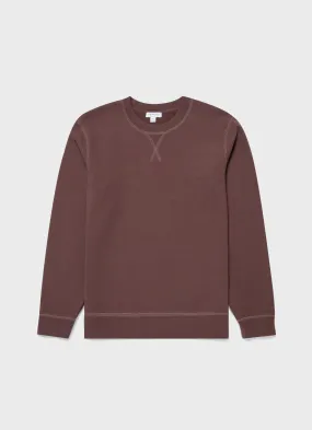 Men's Loopback Sweatshirt in Brown