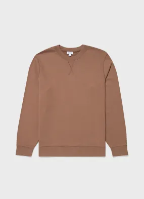 Men's Loopback Sweatshirt in Dark Sand