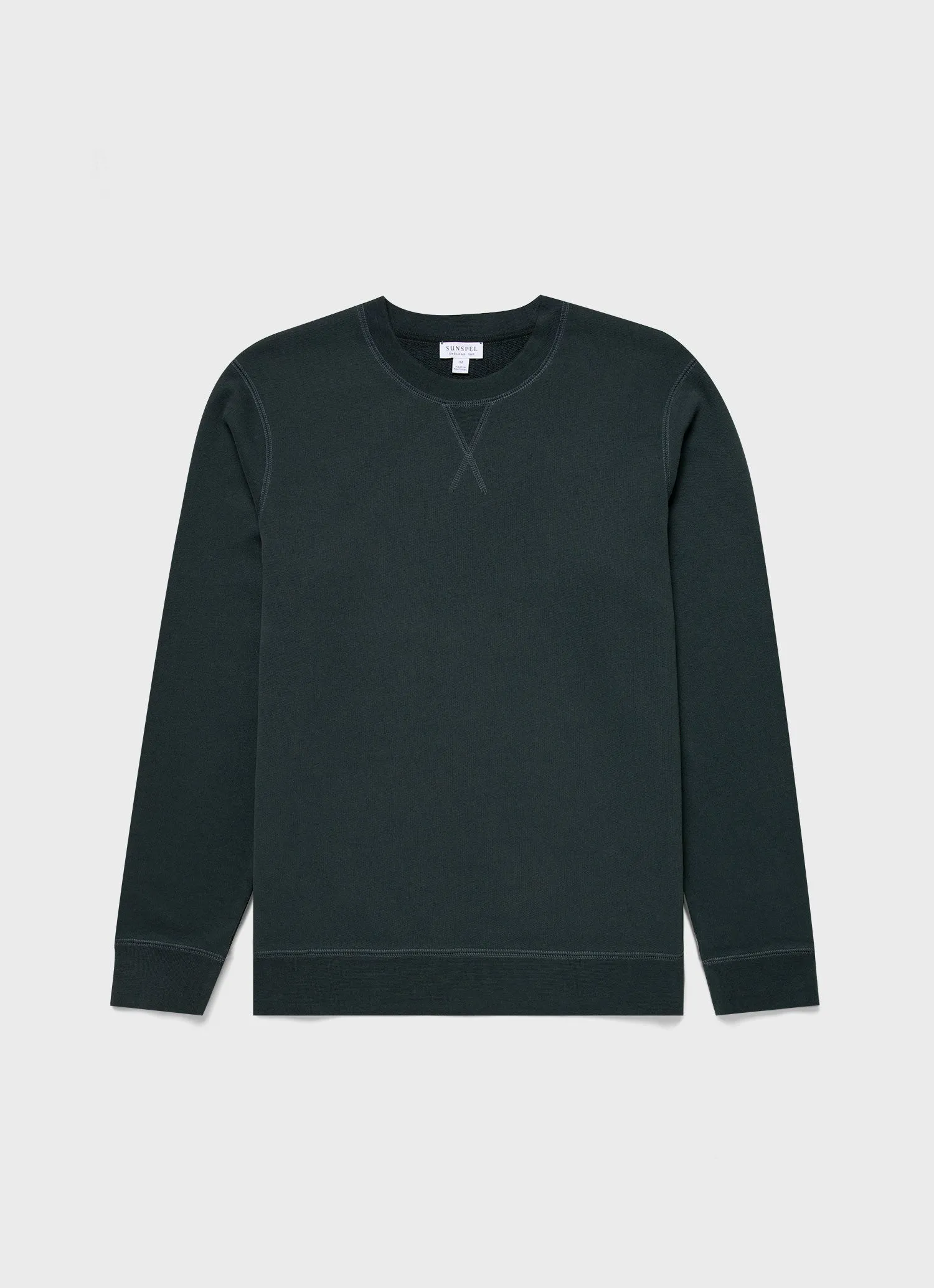 Men's Loopback Sweatshirt in Holly Green