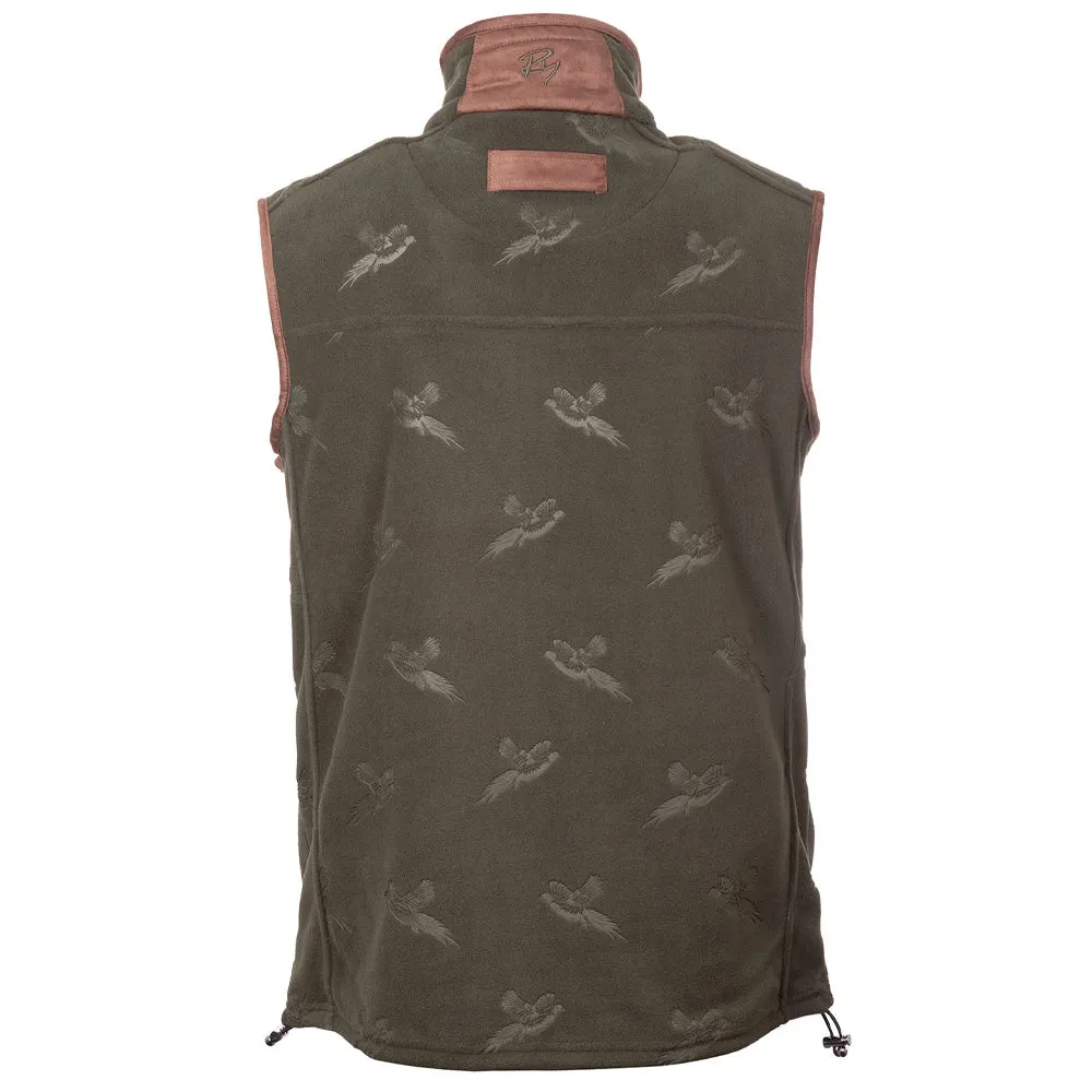 Menâ€™s Pheasant Fleece Gilet