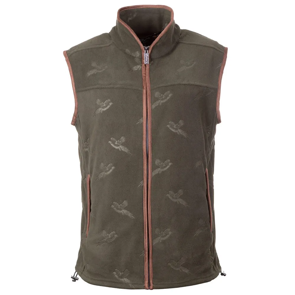 Menâ€™s Pheasant Fleece Gilet