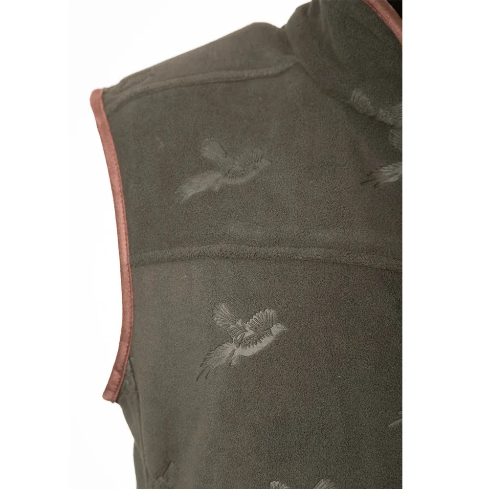 Menâ€™s Pheasant Fleece Gilet