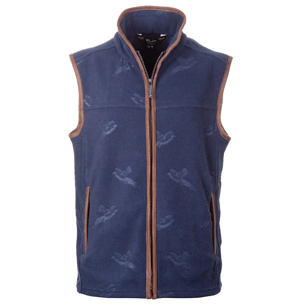 Menâ€™s Pheasant Fleece Gilet