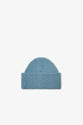 Merino Beanie Hat | Blue