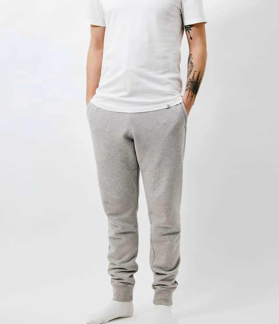 Merz b. Schwanen SP01 Good Basics Sweatpant - Grey Melange