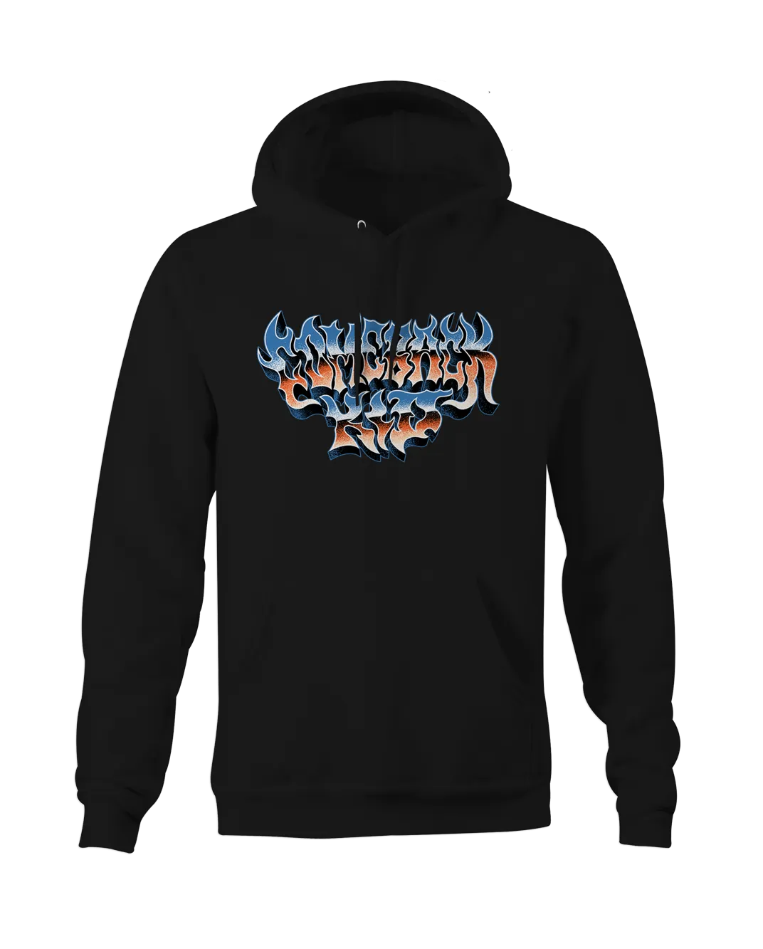 Metal Chrome Pullover Hoodie