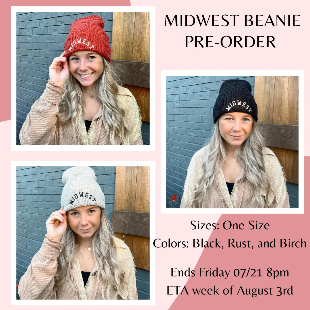 Midwest Beanie Hat Pre-Order