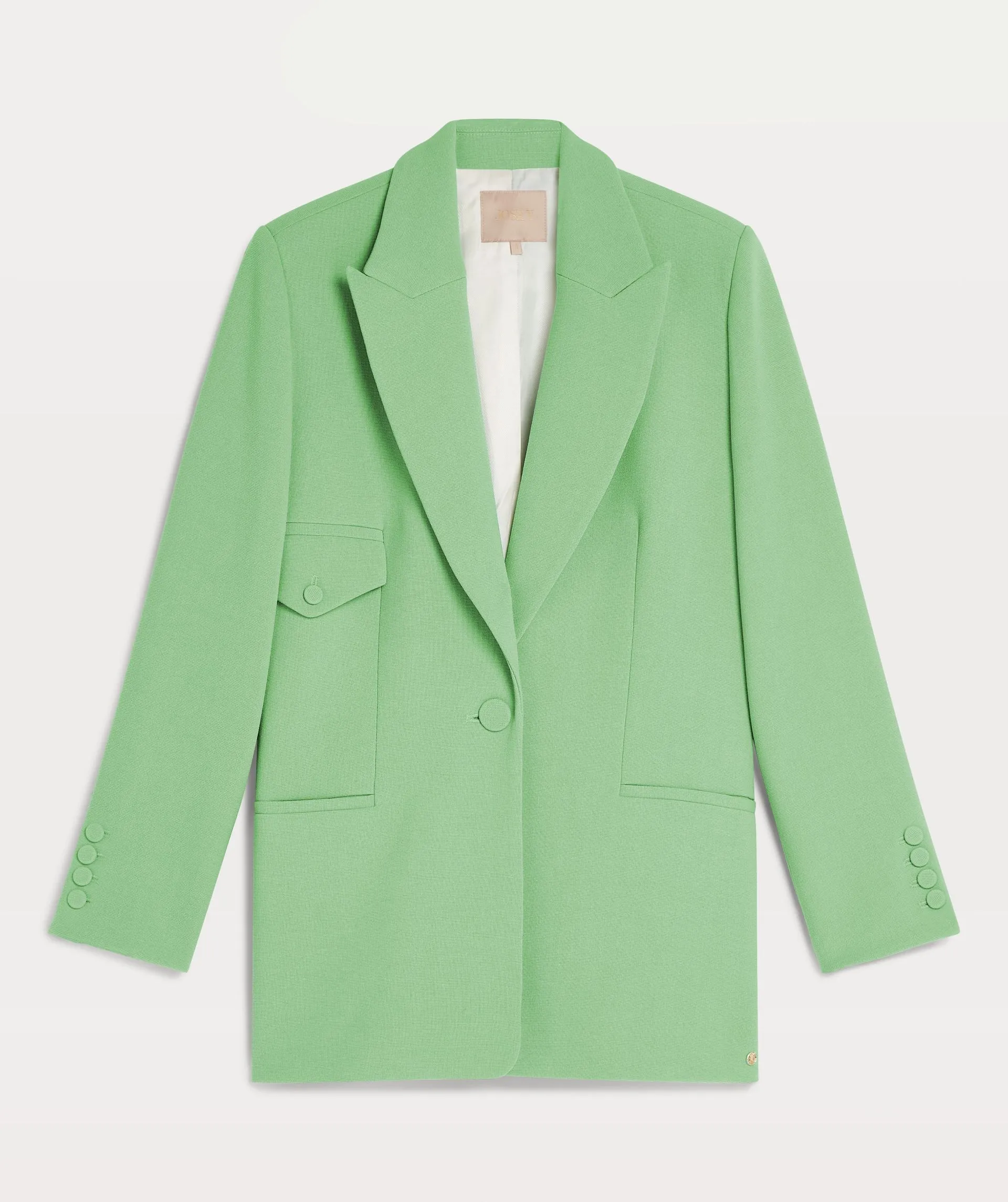 MIMI regular fit blazer - pastel verde