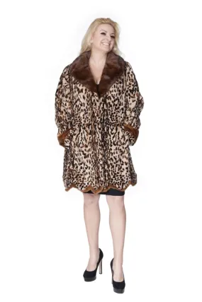 Mink Animal Print 7/8 Swing