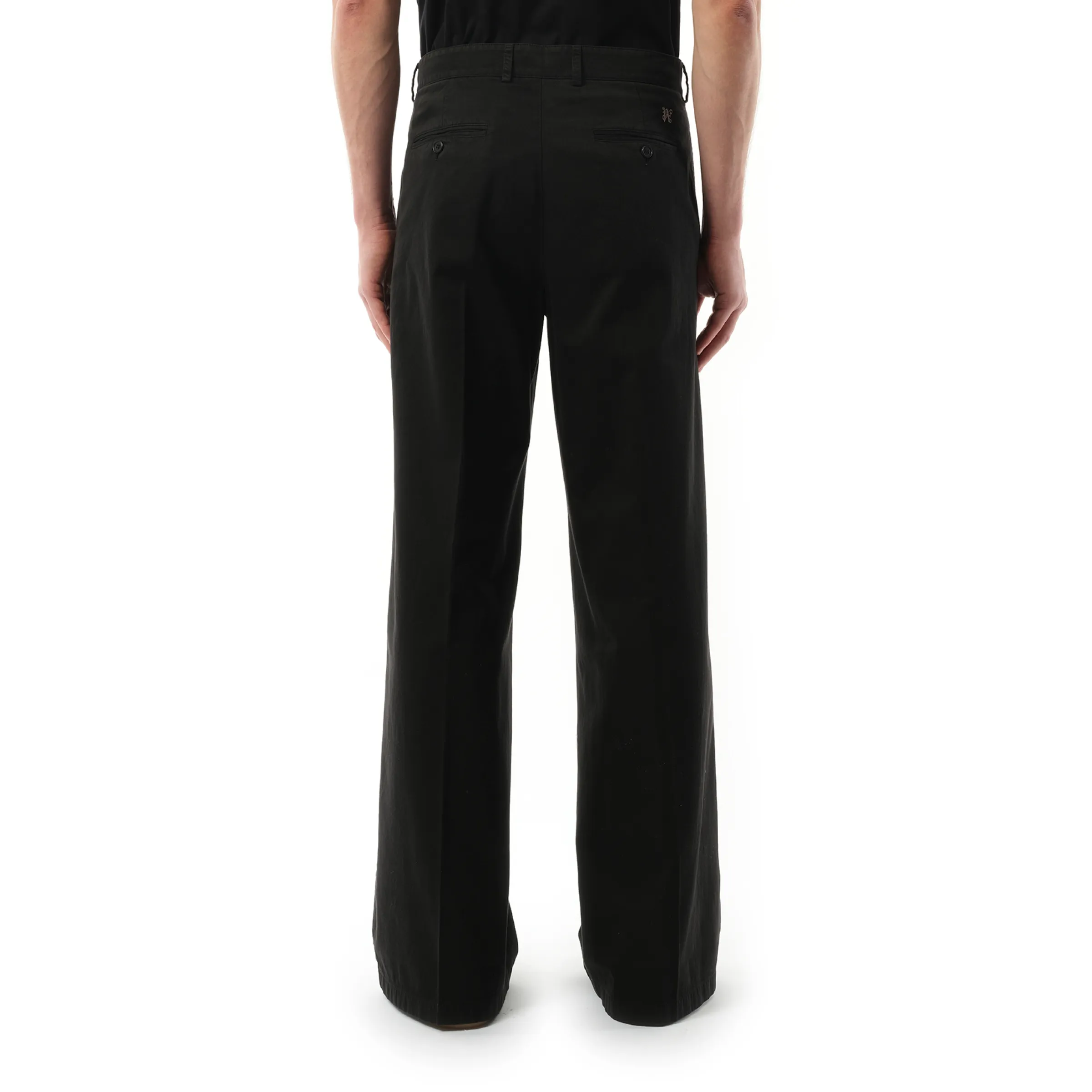 Monogram Classic Pants in Black/White