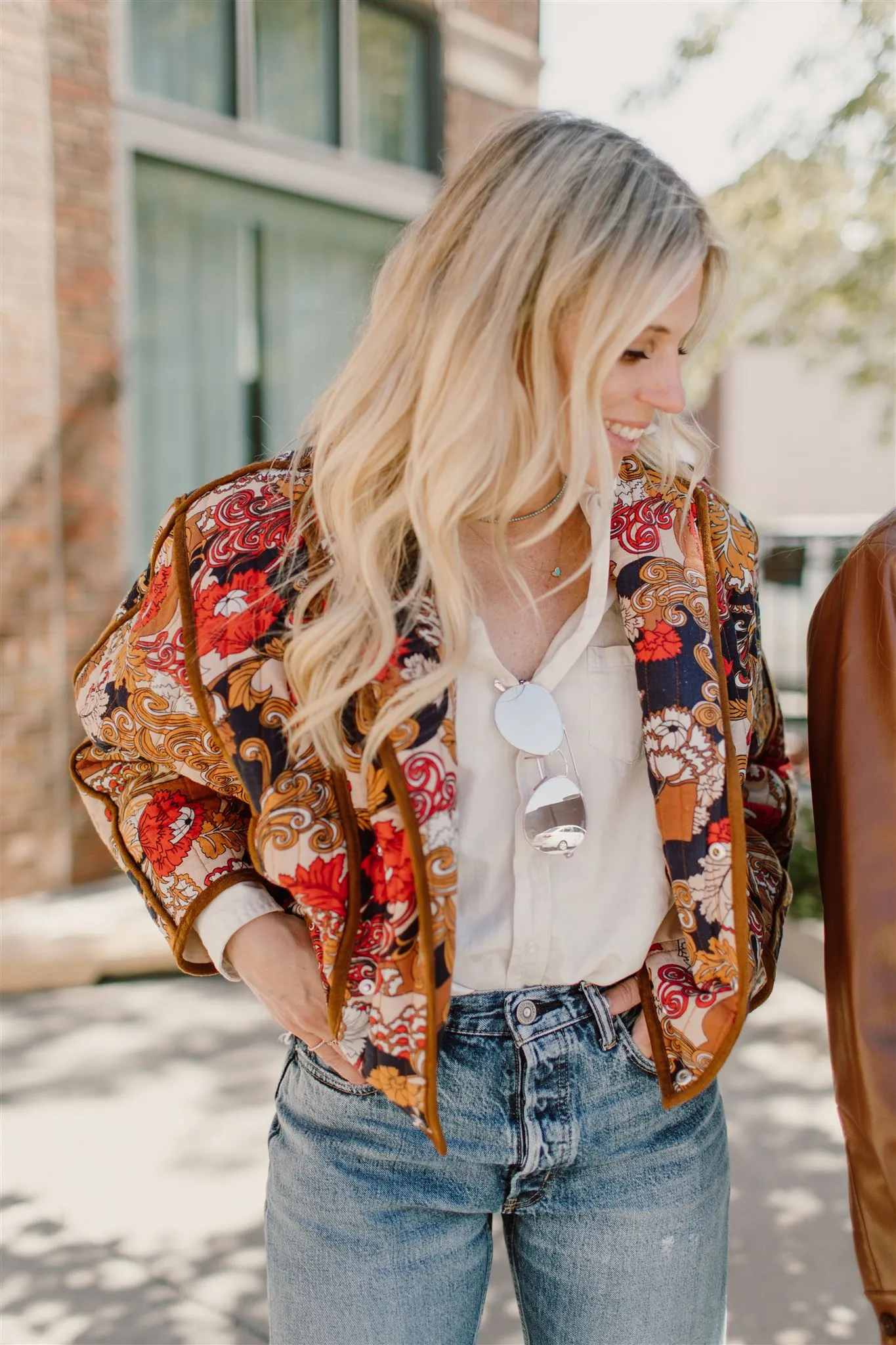 Mother - The Big Time Bound Jacket in Flowers in Her Hair