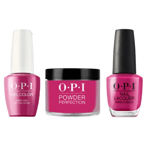 OPI Trio: T83 HURRY-JUKU GET THIS COLOR!