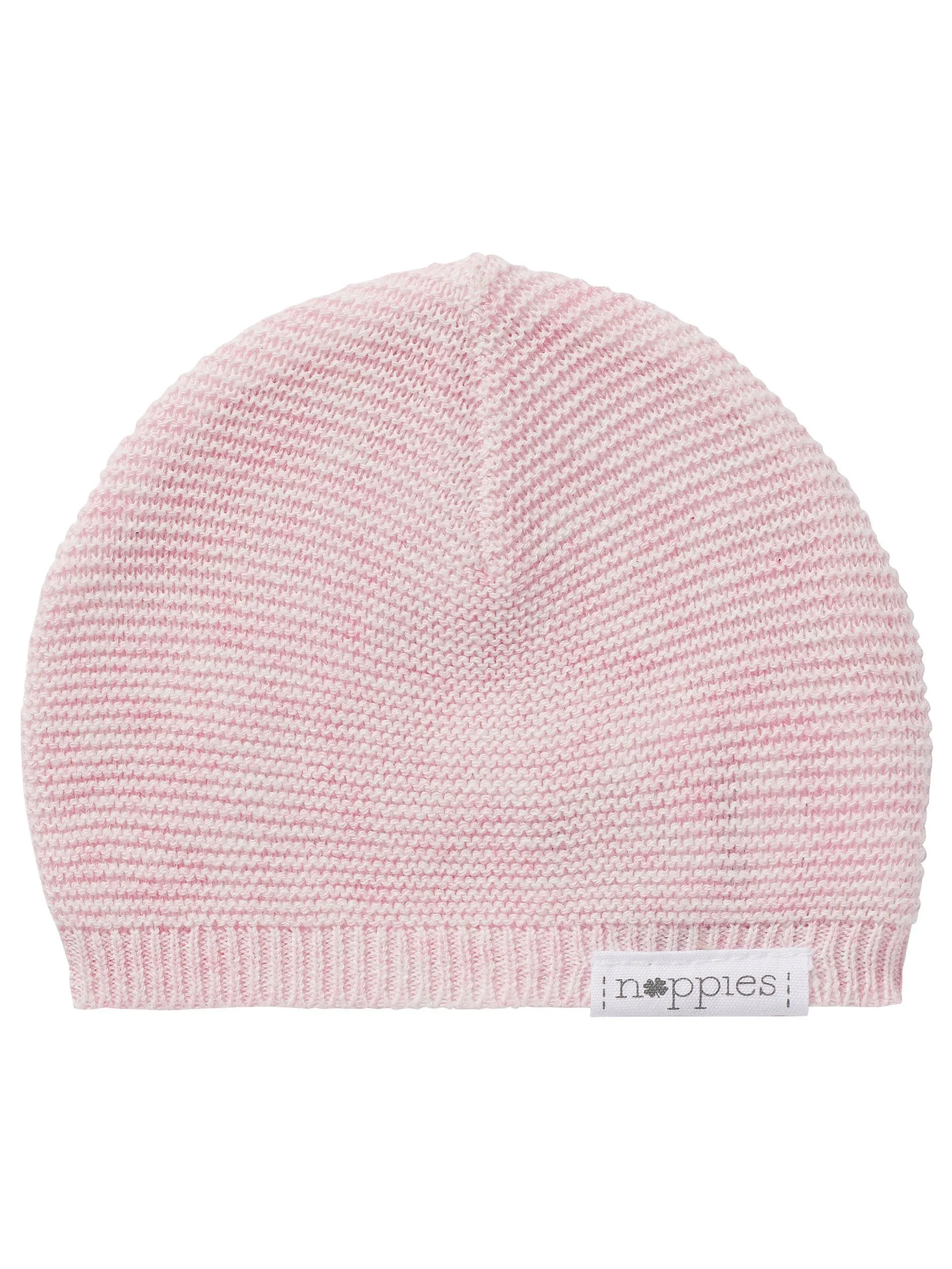 Organic Cotton Knitted Hat - Pink