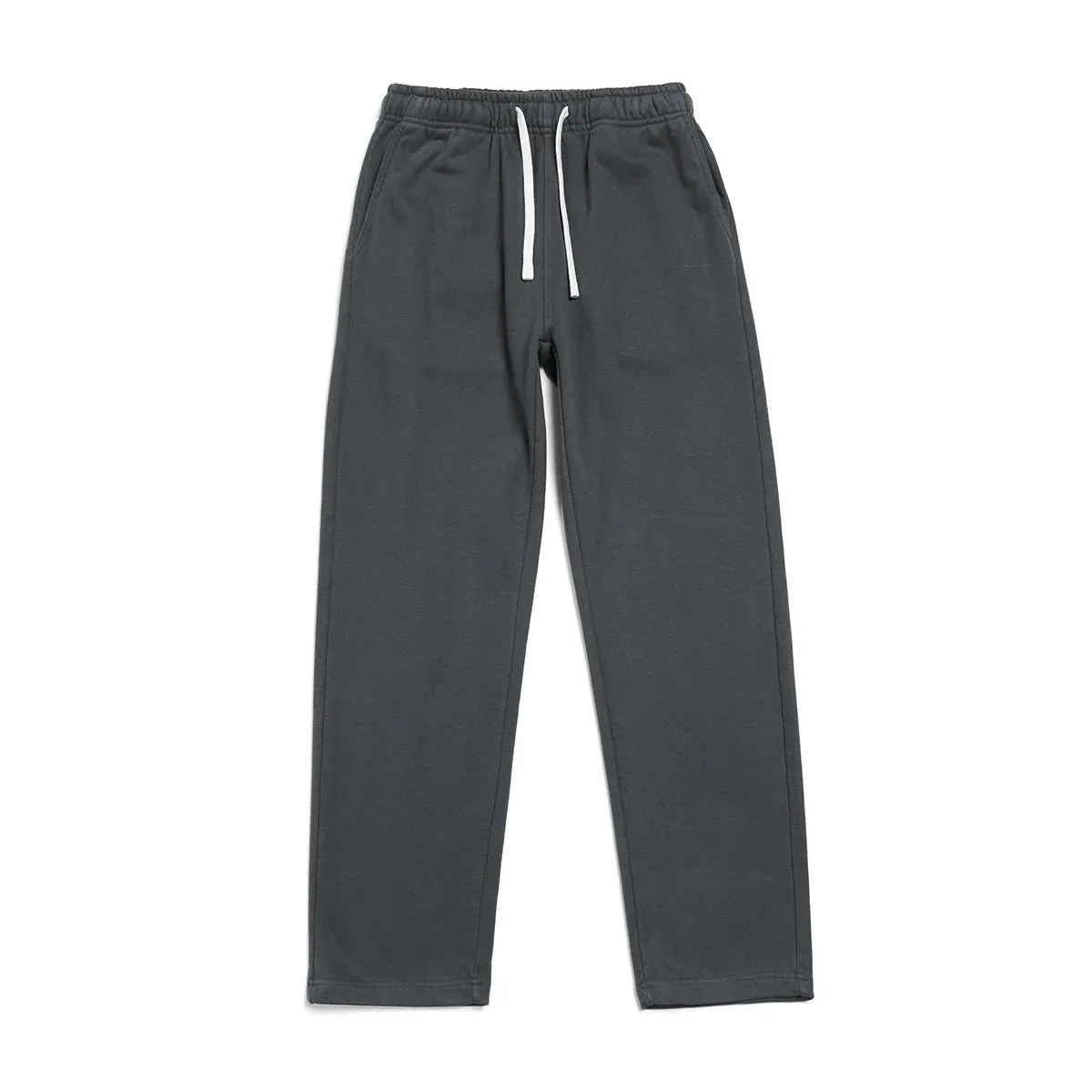 Oversize Carbonized Compact Spinning Fabric Sweatpants Men with Drawstring Jogger