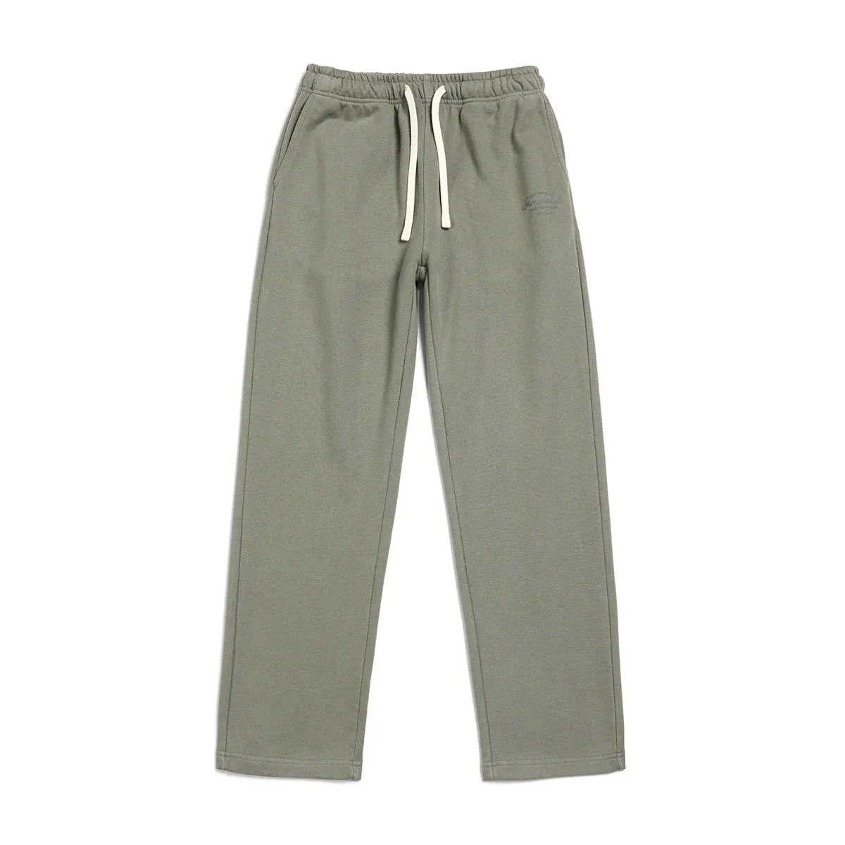 Oversize Carbonized Compact Spinning Fabric Sweatpants Men with Drawstring Jogger