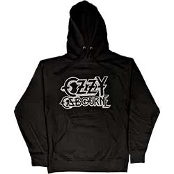 Ozzy Osbourne Unisex Pullover Hoodie: Vintage Logo