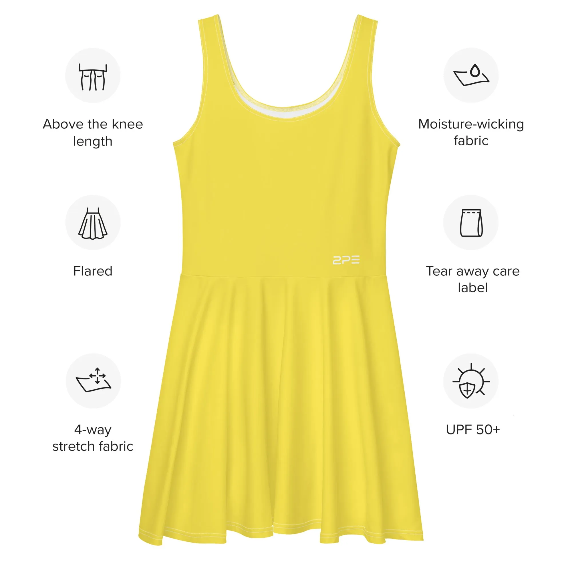 Paris Daisy Yellow Travel Dress