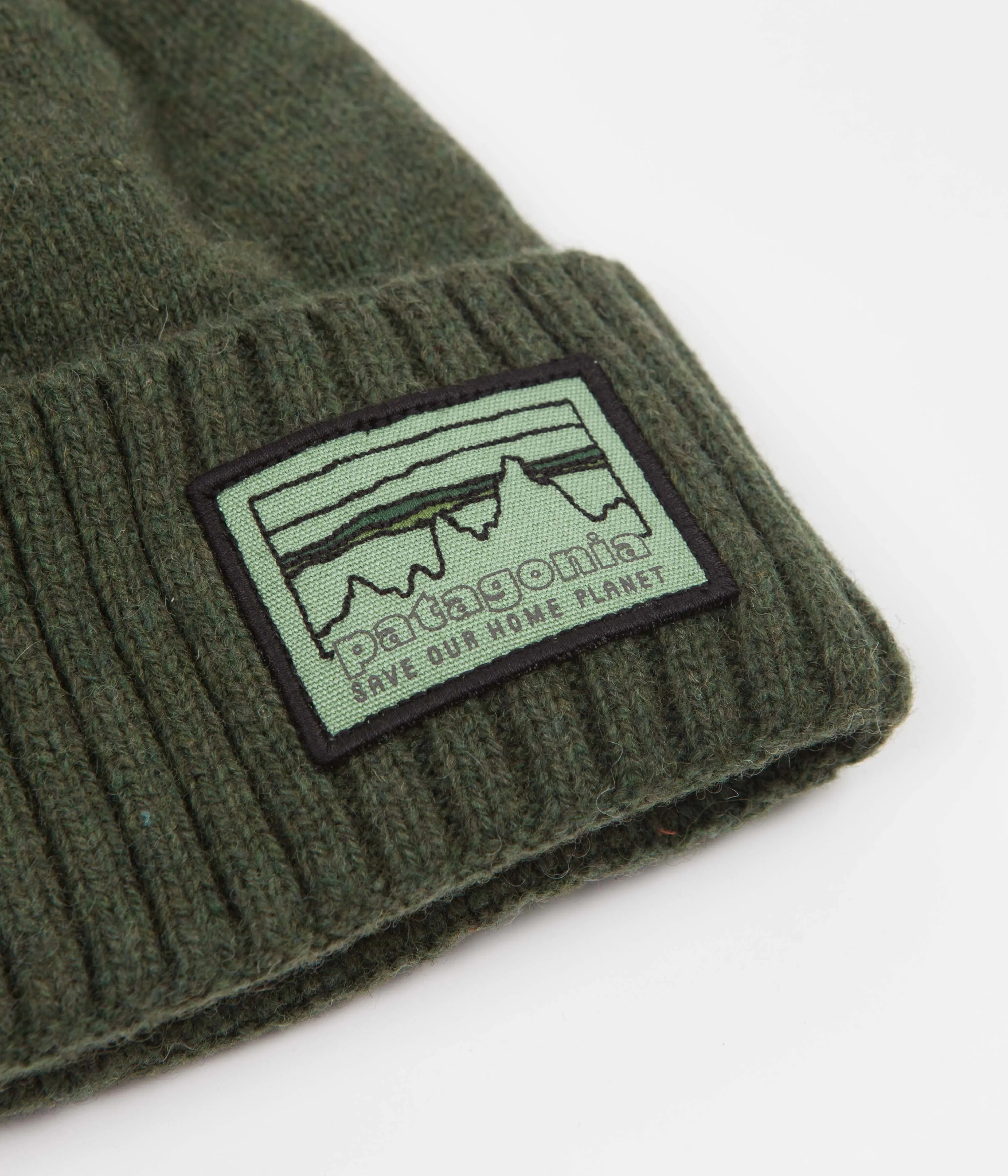 Patagonia Brodeo Beanie - '73 Skyline: Industrial Green