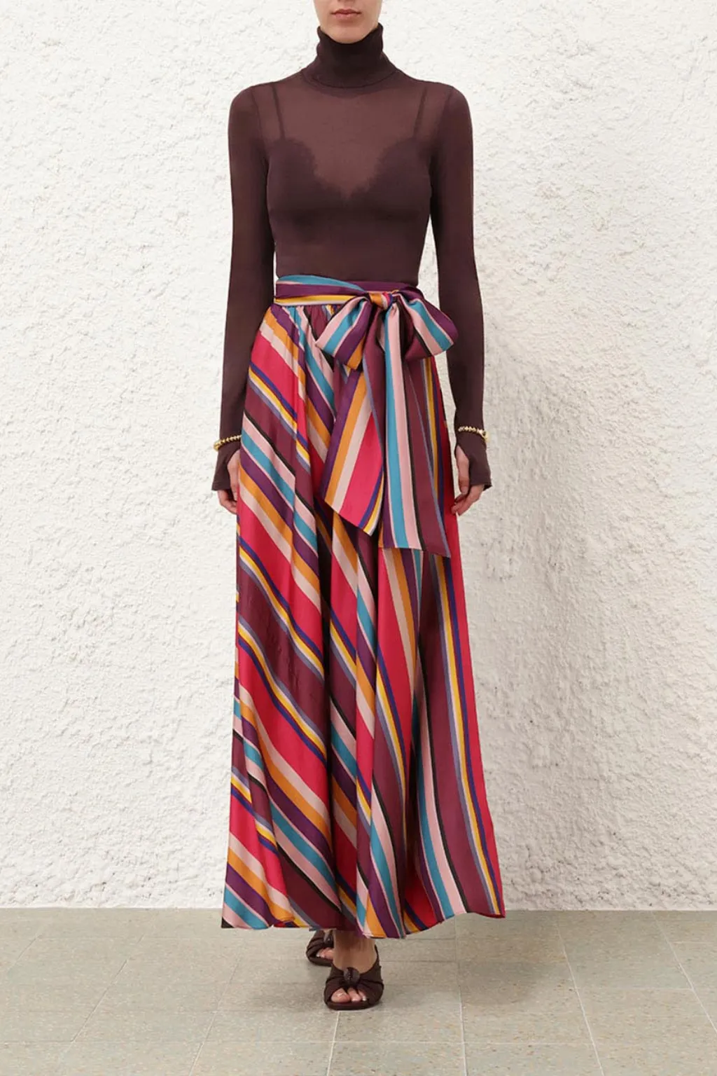 Pavillion Maxi Wrap Skirt