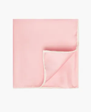 Pink Silk Pocket Square