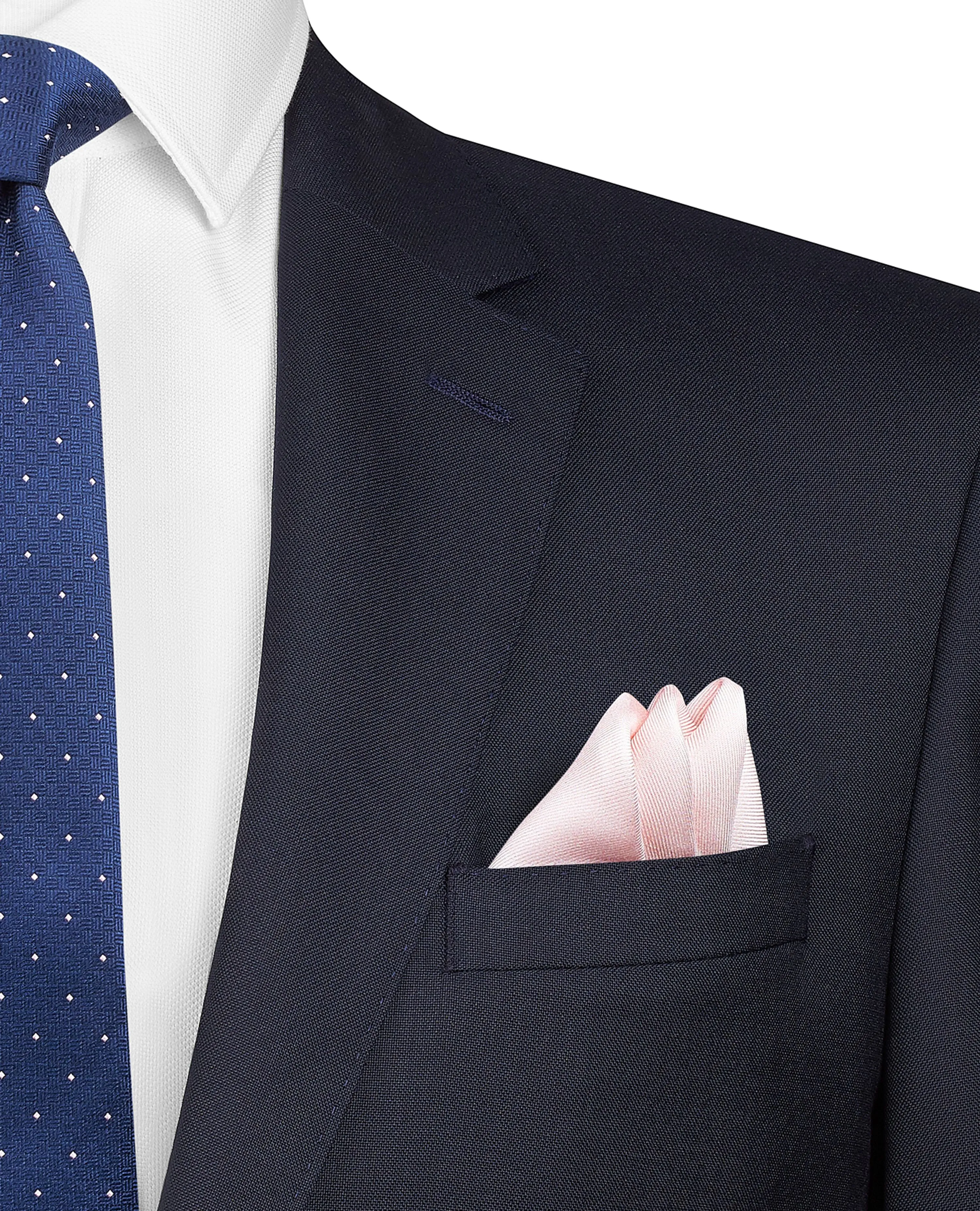 Pink Silk Pocket Square