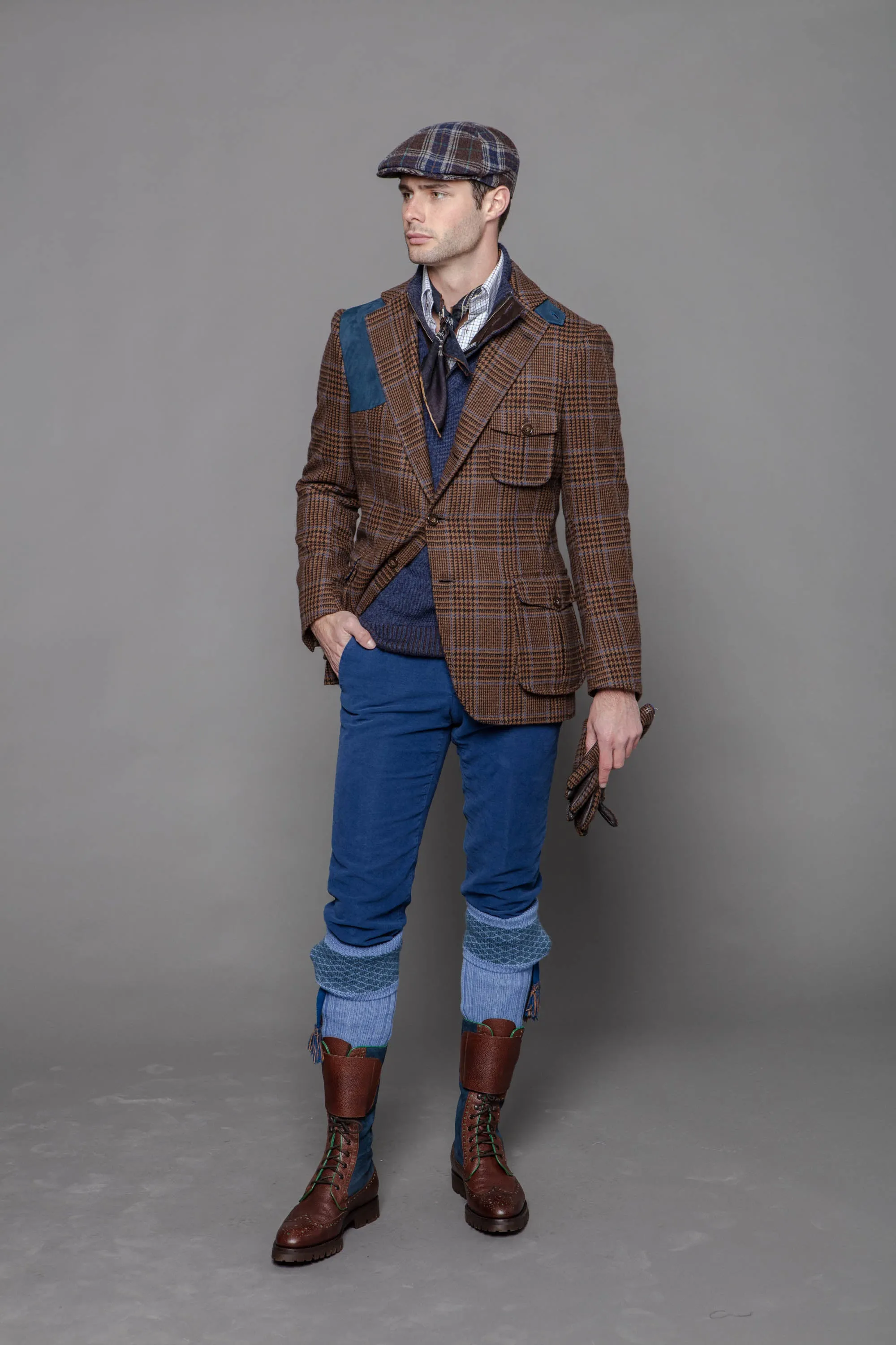 Plaid Roadster Field Jacket