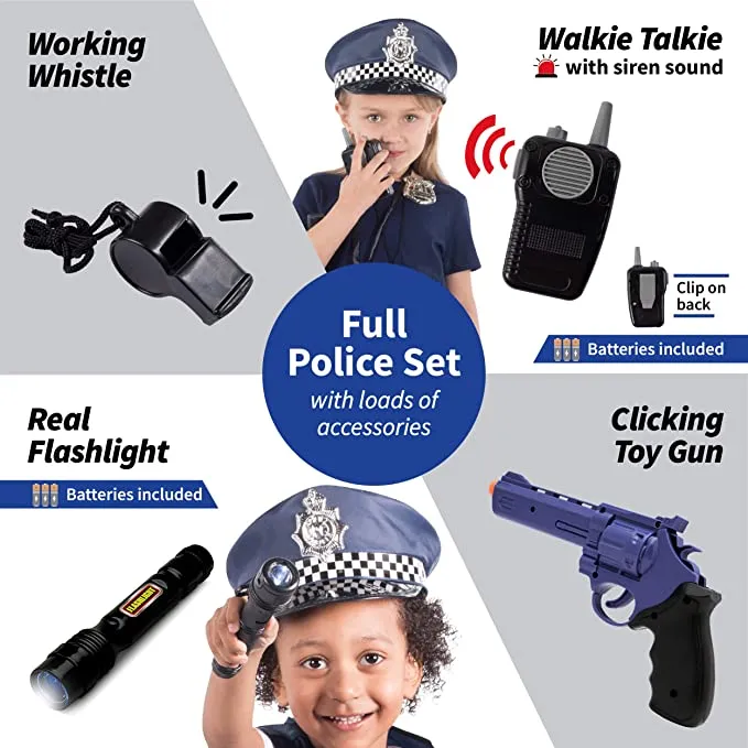 POLICE DRESS UP TOY SET