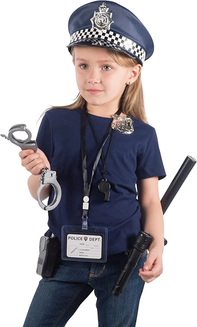 POLICE DRESS UP TOY SET