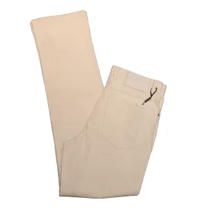 Prestige White Corduroy Pants