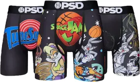 PSD Men's Boxer Brief Multi/Space Jam 96 3Pk