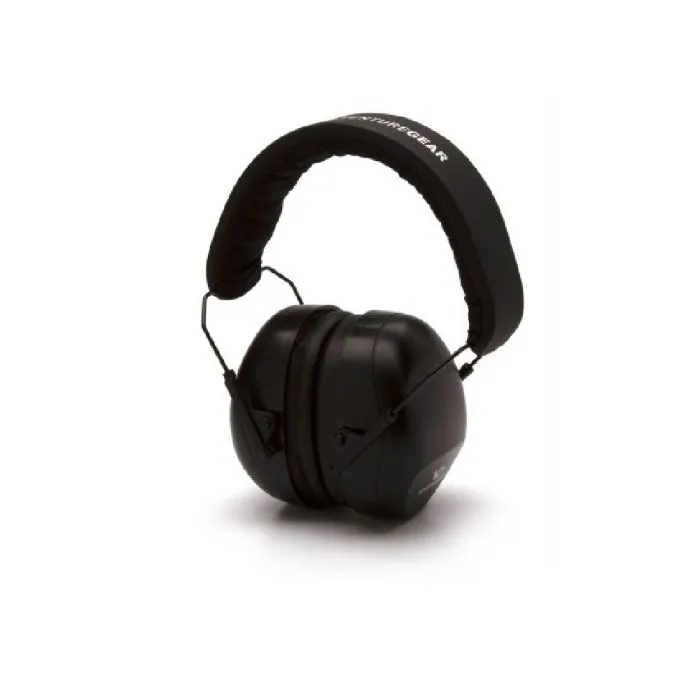 Pyramex Venture Gear VGPM8011C Earmuff, Black, One Size, 1 Each