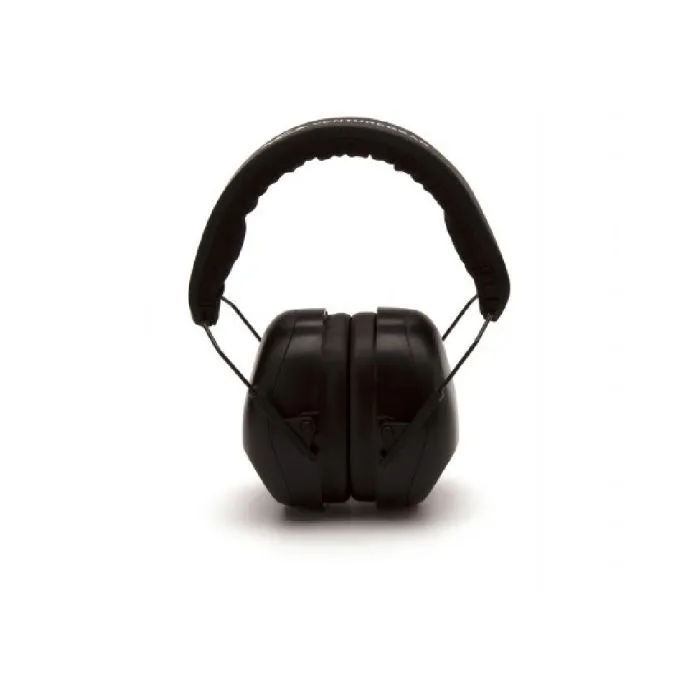 Pyramex Venture Gear VGPM8011C Earmuff, Black, One Size, 1 Each