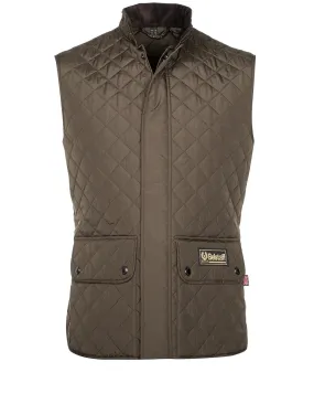 Quilted Gilet Olive