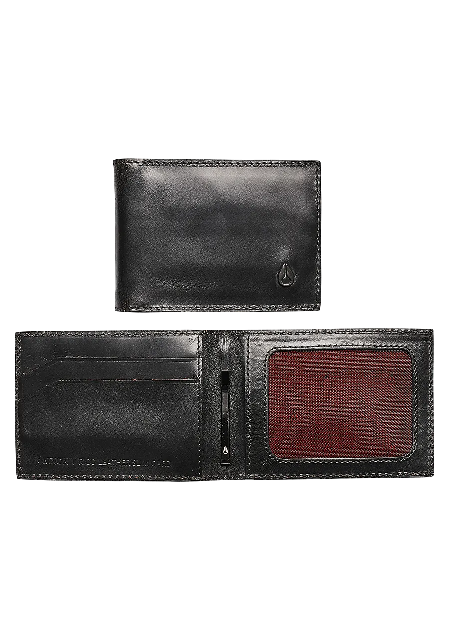 Rico Slim Card Wallet - Black